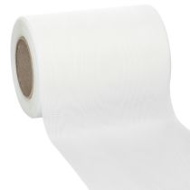 Produkt Biała wstążka do wieńca 125mm 25m dekoracyjna wstążka do dekoracji grobu na pogrzeb
