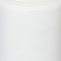 Produkt Biała wstążka do wieńca, szerokość 200 mm, rolka 25 m, wstążka żałobna, wstążka kokardka, wstążka dekoracyjna do florystyki pogrzebowej i na inne okazje