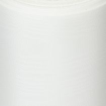 Produkt Biała wstążka do wieńców pogrzebowych, szerokość 175 mm, długość 25 m, wysokiej jakości wstążka octanowa