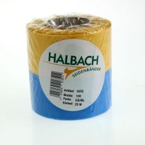 Produkt Wstążka do wieńca w kolorze niebiesko-żółtym, 100 mm, wstążka narodowa, wstążka klubowa, wstążka ozdobna, wstążka żałobna, octan