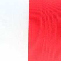 Produkt Wstążki wieńca mory biało-czerwone 100 mm