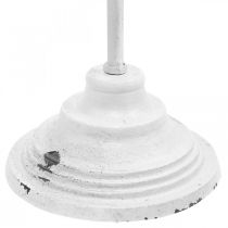 Produkt Stojak na wianek biały shabby chic 1 wieszak wys. 76cm