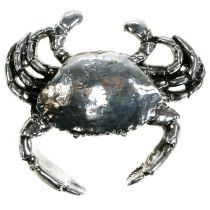 Produkt Krab dekoracyjny, antyczne srebro, 12 cm