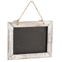Produkt Tablica do zawieszenia vintage czarna biała 24,5×20cm 2szt