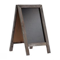 Produkt Tablica podwójna tablica drewniana stojak na tablicę vintage 18x32cm