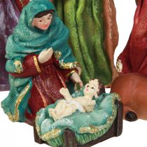 Produkt Zestaw figurek do szopki ręcznie malowanej żywicy poliestrowej 5,5-12cm 10szt