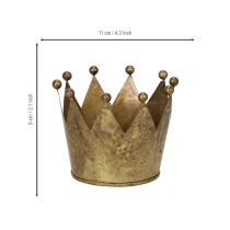 Produkt Dekoracyjna korona do dekoracji stołu i świąt Bożego Narodzenia, 11 cm