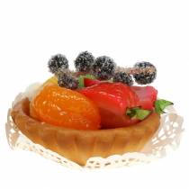 Tarta sztuczna mandarynka Ø8cm