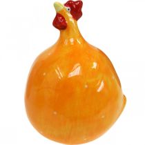 Dekoracyjny Kurczak Ceramiczny, Zabawny Kurczak Dekoracja Wielkanocna W10,5cm Mieszane 6szt