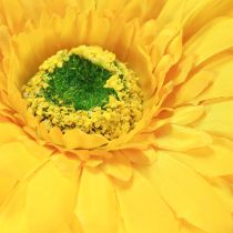 Produkt Sztuczne Kwiaty Gerbera Sun Żółty Kwiat Ogrodowy 47cm