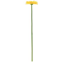 Produkt Sztuczne Kwiaty Gerbera Sun Żółty Kwiat Ogrodowy 47cm