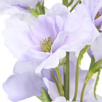 Produkt Sztuczne Kwiaty Delphinium Jasnofioletowe na Łodydze 90cm 2szt