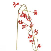 Produkt Sztuczne rośliny wiszące gałązka jagodowa czerwono-zielona wys. 150cm