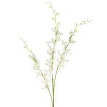 Produkt Sztuczna gałązka orchidei kremowo-białe kwiaty dł. 90 cm 2 szt.