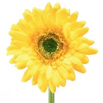 Produkt Sztuczne Kwiaty Gerbera Sun Żółty Kwiat Ogrodowy 47cm