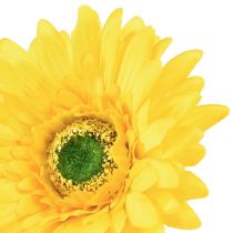 Produkt Sztuczne Kwiaty Gerbera Sun Żółty Kwiat Ogrodowy 47cm