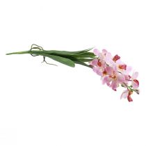 Produkt Sztuczna orchidea Różowa biała sztuczna orchidea kwiatowa 73cm