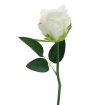 Produkt Sztuczne róże w pęczku białe 30cm 8 szt