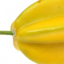 Sztuczna gwiazda owocowa deco owocowa sztuczna owocowa Ø7,5cm 10,5cm