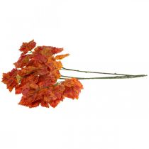 Produkt Sztuczne Liście Winorośli Czerwony Pomarańczowy Zielony Sztuczne Rośliny 63cm 3szt