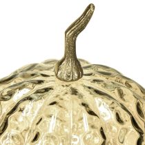 Produkt Szklana dekoracja dyniowa, szklana dekoracja stołu z dynią, jesień Ø14cm, wys.19cm