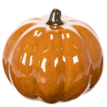Produkt Ceramiczna dynia LED, dekoracja na Halloween, mała, 10 cm