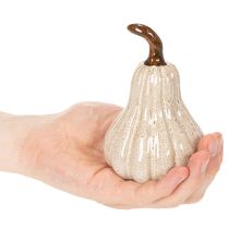 Produkt Dekoracyjna ceramiczna dynia, jesienna dekoracja stołu, 12 cm