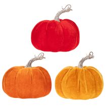 Produkt Dynia materiałowa jako dekoracja stołu, dekoracja jesienna, 13 cm, 3 sztuki