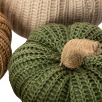 Produkt Dekoracyjne dzianinowe dynie, dekoracja jesienna, 10 cm, 6 sztuk