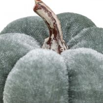 Dekoracja stołu dekoracja jesienna dynia delikatny szary beż Ø6,5cm 9szt