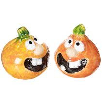 Produkt Dekoracyjna figurka dyni jako ciekawa ozdoba jesienna, 6 cm, 2 sztuki