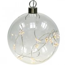 Kula bożonarodzeniowa Kula LED Ø12cm 15L wewnątrz ciepłobiałego timera