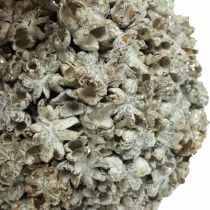 Produkt Christmas Ball White Christmas Tree Decoration Snowball Ø12cm