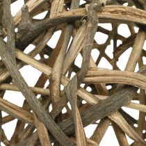 Deco Ball Vine Wood Natural Ø20cm