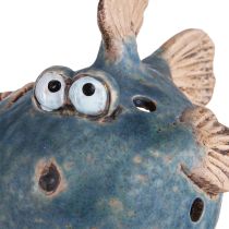 Produkt Rozdymka do podgrzewacza ceramicznego rybka dekoracyjna niebieska 15cm 2szt