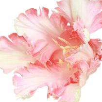Produkt Sztuczny kwiat papuga tulipan Sztuczny tulipan różowy 69cm