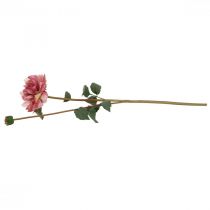 Produkt Sztuczny kwiat dalii różowy kwiat z pąkiem wys.57cm