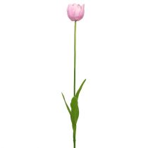 Kwiaty sztuczne tulipany nadziewane stare różowe 84cm - 85cm 3szt.