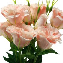 Produkt Kwiaty sztuczne Eustoma Lisianthus różowe 52cm 5szt