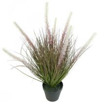 Sztuczna trawa w doniczce Sztuczna roślina z trawy cebulowej wys. 57 cm