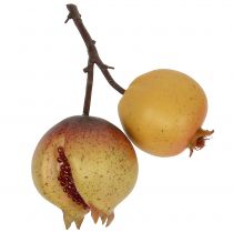 Sztuczny owoc granatu z nasionami Ø6cm - Ø7cm L18cm