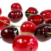 Produkt Mieszanka sztucznych owoców czereśni Ø2,5cm 24 szt