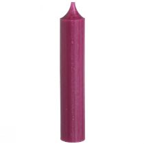 Produkt Świece na krótkie kije Świece woskowe w kolorze Berry 21×110mm 6 szt