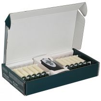 Produkt Świece drzewne LED na baterie zdalnie migoczą 10 diod LED W10cm