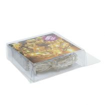 Produkt Drut świetlny LED gwiazdki Łańcuch świetlny LED 20szt. 2,3m ciepły biały 6szt