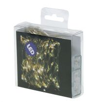 Produkt Lampki choinkowe LED 20 sztuk, do użytku wewnątrz, 2 m, ciepłe białe, z timerem, zasilane bateriami, 6 szt.