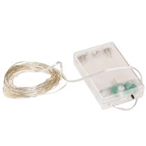 Produkt Lampki choinkowe LED 40 mikro-diod LED, ciepła biel, timer, na baterie, 6 sztuk