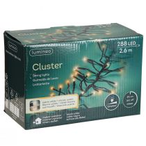 Produkt Zestaw łańcuchów świetlnych LED do wewnątrz i na zewnątrz 288 LED 260 cm