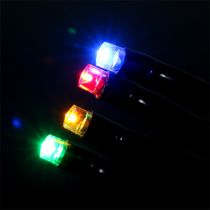 Łańcuch świetlny LED na zewnątrz 120s 9m kolor-czarny
