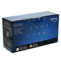 Produkt Siatka świetlna LED 180 ciepła biel 2m x 2m na zewnątrz